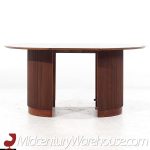 Lane First Edition Mid Century Walnut Expanding Table with 1 Leaf