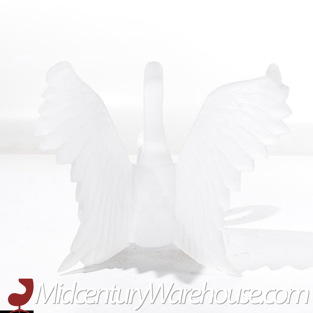 Mid Century Large Swan Figurine