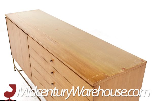 Paul McCobb for Calvin Irwin Collection Mid Century Bleach Mahogany and ...