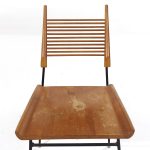 Paul Mccobb for Winchendon Mid Century Maple and Iron Model 1533 Shovel Chair