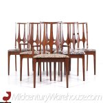 Broyhill Brasilia Mid Century Dining Chairs - Set of 8