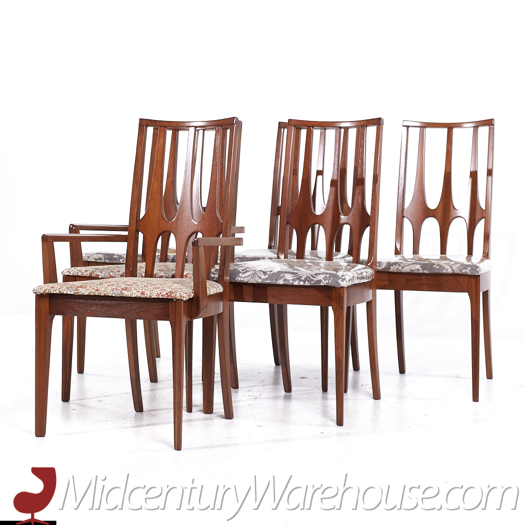 Broyhill Brasilia Mid Century Dining Chairs - Set of 8