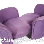 Milo Baughman for Thayer Coggin Mid Century Tete-a-tete Sofa