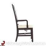 Dunbar Mid Century Lattice Back Dining Chairs - Set of 6
