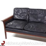 Knut Sæter for Vatne Møbler Mid Century Norway Rosewood 4 Seater Sofa