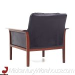 Knut Sæter for Vatne Møbler Mid Century Norway Rosewood Lounge Chairs - Pair