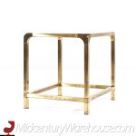 Mastercraft Mid Century Brass Side End Table