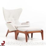Adrian Pearsall 2231-c Wingback Chairs with Ottoman