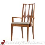 Broyhill Brasilia Mid Century Walnut Dining Chairs - Set of 10