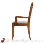 Broyhill Brasilia Mid Century Walnut Dining Chairs - Set of 10