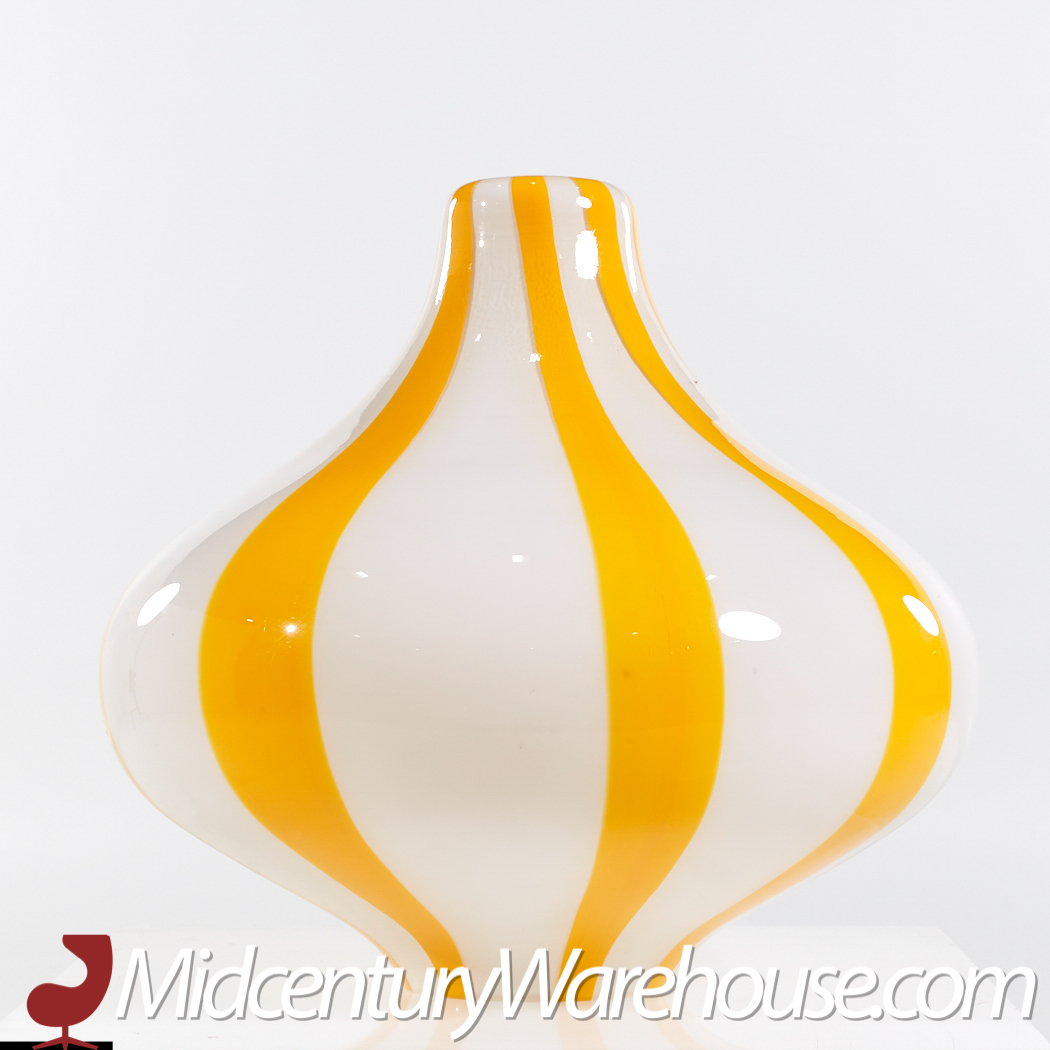 Massimo Vignelli for Venini Mid Century Glass Pendant Lamp