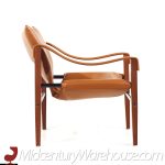 Maurice Burke Mid Century Teak Safari Arkana Lounge Chairs - Pair
