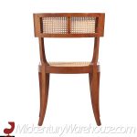 Michael Taylor for Baker Mid Century Klismos Cane Dining Chairs - Set of 6