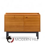 Mid Century Danish Teak Bar Cabinet