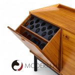 Mid Century Danish Teak Bar Cabinet