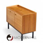 Mid Century Danish Teak Bar Cabinet