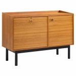 Mid Century Danish Teak Bar Cabinet