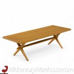 Robsjohn Gibbings for Widdicomb Mid Century X Base Coffee Table | Mid Century Modern Furniture - Mid Century Furniture Chicago Robsjohn Gibbings for Widdicomb Mid Century X Base Coffee Table