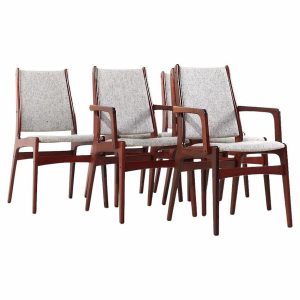 Skovby Mid Century Rosewood Dining Chairs - Set of 6