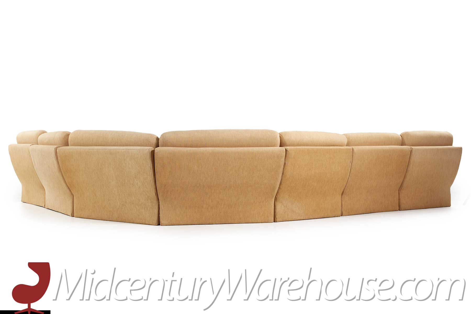 Vladimir Kagan Style Mid Century Sectional Sofa