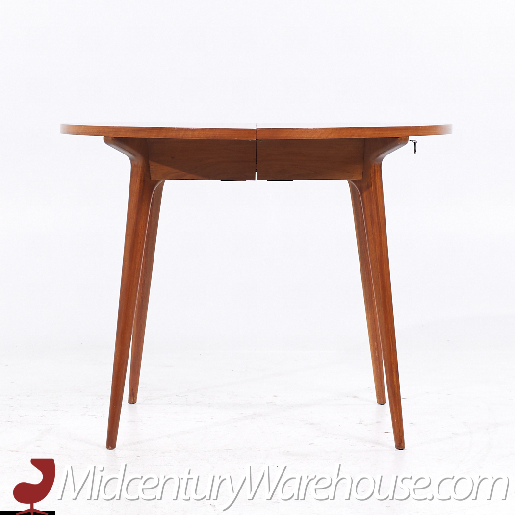Bertha Schaefer Mid Century Table with 4 Leaves