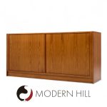 Dyrlund Mid Century Danish Teak Tambour Door Lowboy Dresser | Mid Century Modern Furniture - Mid Century Furniture Chicago Dyrlund Mid Century Danish Teak Tambour Door Lowboy Dresser