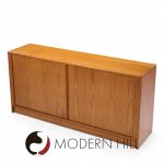 Dyrlund Mid Century Danish Teak Tambour Door Lowboy Dresser | Mid Century Modern Furniture - Mid Century Furniture Chicago Dyrlund Mid Century Danish Teak Tambour Door Lowboy Dresser