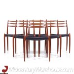 Moller Model 78 Mid Century Dining Chairs - Set of 6