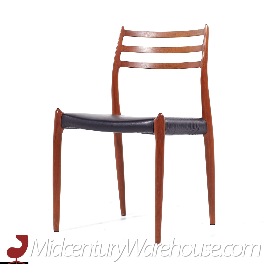 Moller Model 78 Mid Century Dining Chairs - Set of 6