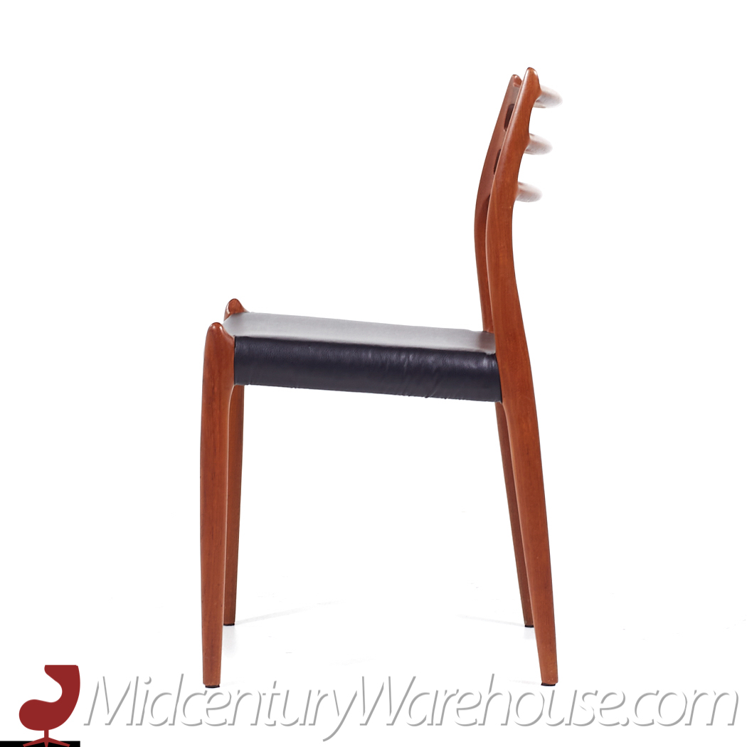 Moller Model 78 Mid Century Dining Chairs - Set of 6