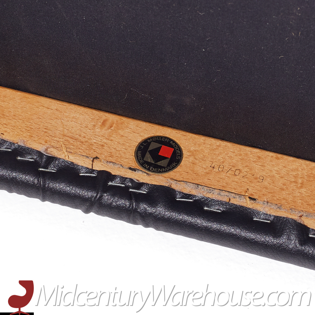 Moller Model 78 Mid Century Dining Chairs - Set of 6