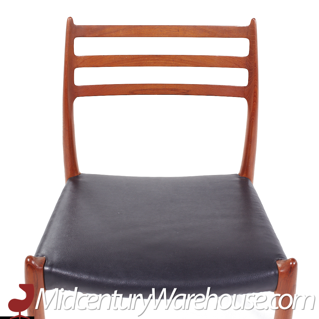 Moller Model 78 Mid Century Dining Chairs - Set of 6