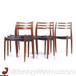 Moller Model 78 Mid Century Dining Chairs - Set of 6