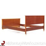 Paul Frankl for Johnson Furniture Company Mid Century Station Wagon Full Bed Frame