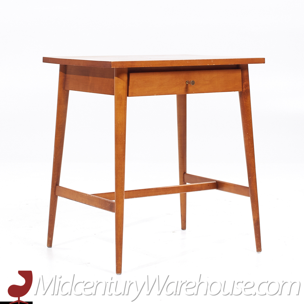 Paul Mccobb for Planner Group Mid Century Maple Nightstands - Pair