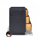 T.h. Robsjohn Gibbings for Widdicomb Modern Mid Century Maple and Brass Three Drawer Chest - Pair