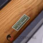 T.h. Robsjohn Gibbings for Widdicomb Modern Mid Century Maple and Brass Three Drawer Chest - Pair