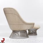 Warren Platner for Knoll Mid Century Easy Lounge Chair and Ottoman