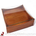 Bramin Mobler Mid Century Danish Rosewood and Glass Coffee Table