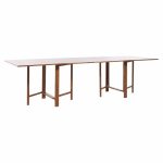 bruno mathsson maria style mid century swedish teak expanding 10 seater dining table