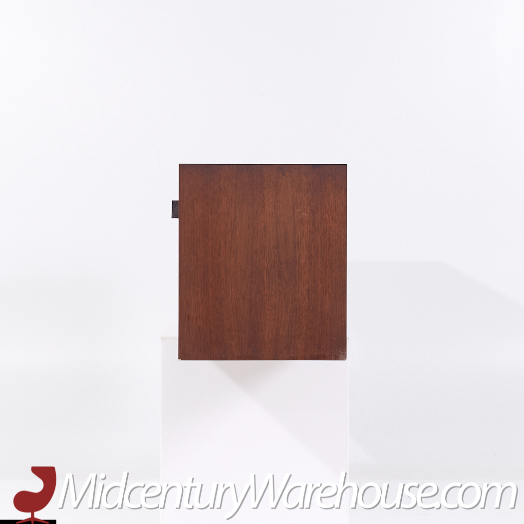 Florence Knoll 123 W-1 Mid Century Rosewood Wall Mount Credenza - Pair