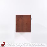 Florence Knoll 123 W-1 Mid Century Rosewood Wall Mount Credenza - Pair