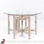 Mcguire for Baker Furniture Bamboo and Glass Dining Table