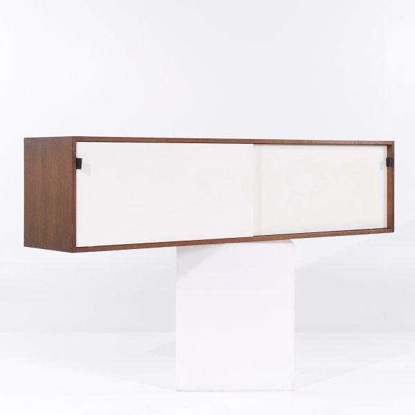 Florence Knoll 123 W-1 Rosewood Wall Mount Credenza