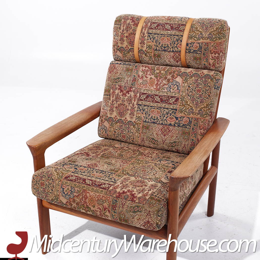 Komfort Mid Century Danish Teak Lounge Chair