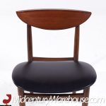 Lane Perception Mid Century Walnut Dining Chairs - Set of 6