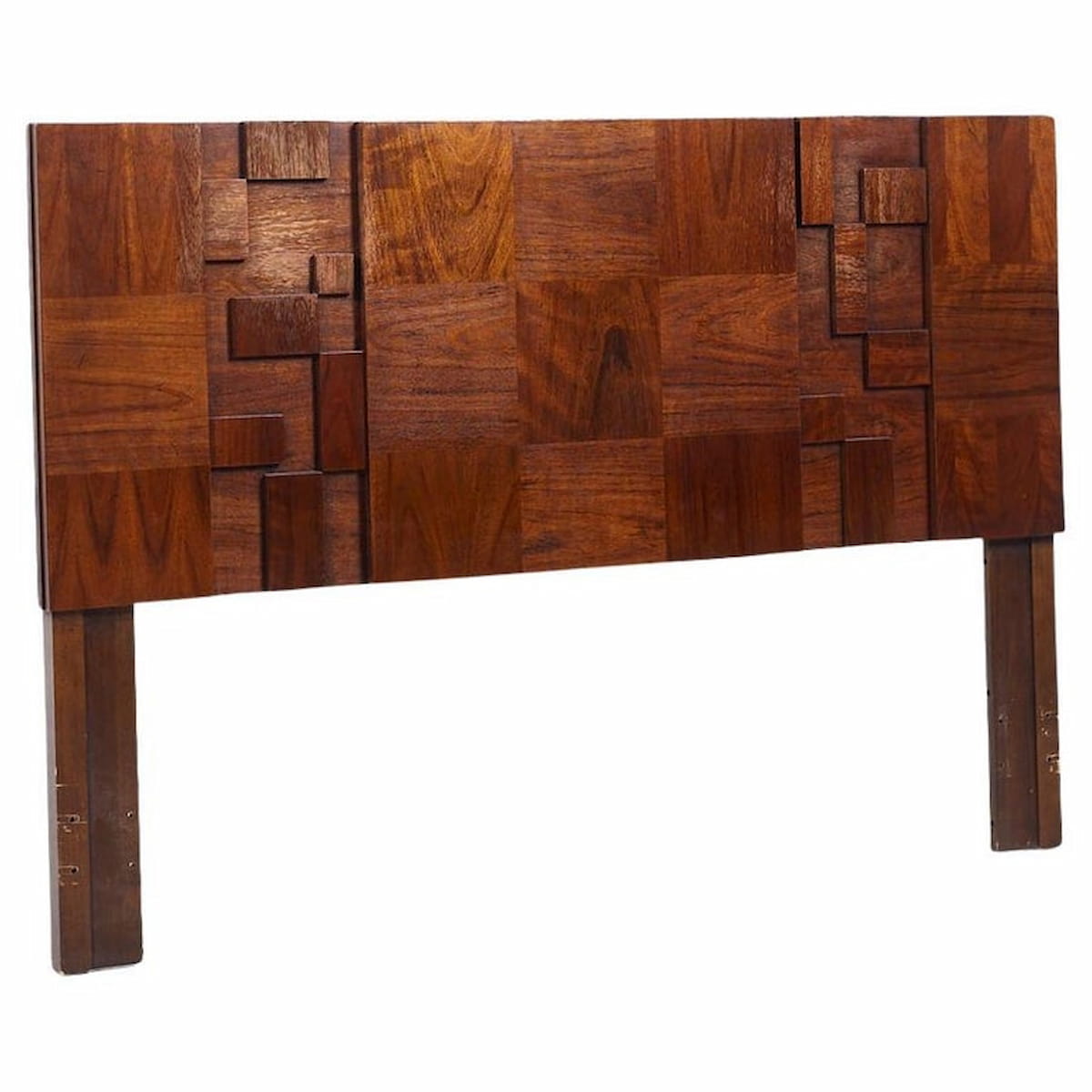 Lane Staccato Mid Century Walnut Queen Headboard