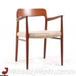 Niels Moller Mid Century Danish Teak Model 77 Dining Chairs - Set of 4