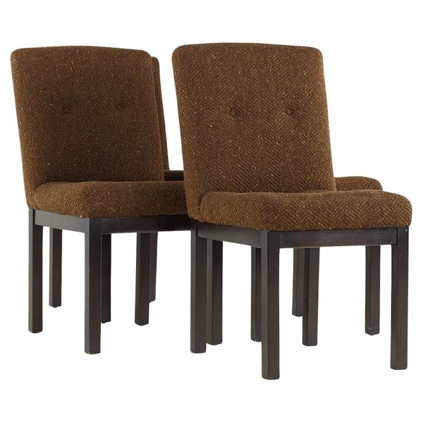 Paul Evans Style Mid Century Dining Chairs - Set of 4