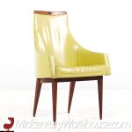 Paul Mccobb for Directional Mid Century Bleached Mahogany and Cane Dining Chairs - Set of 4